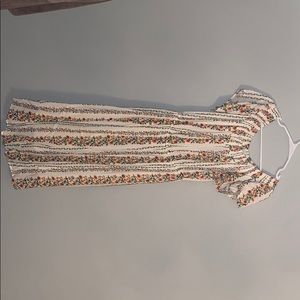 Off the shoulder midi dress